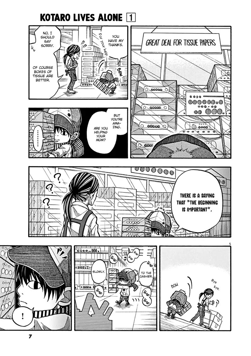 Kotaro Lives Alone, Chapter 1 image 04